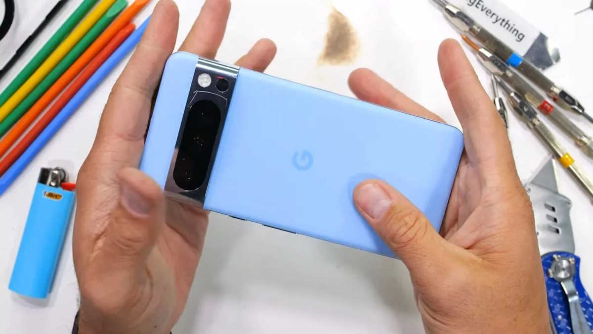 Pixel 8 Pro resistência Google smartphone