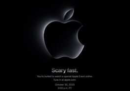 Imagem Scary Fast Evento Apple