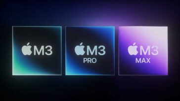 Apple SoCs M3 M3 Pro M3 Max