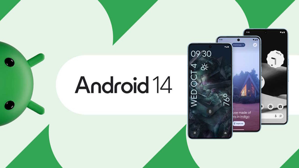 Google Android 14 pixels