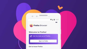 Firefox Mozilla extensões Android