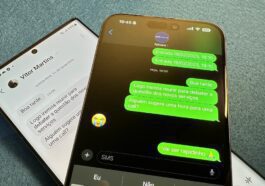 Imagem iPhone que terá mensagens RCS no próximo ano
