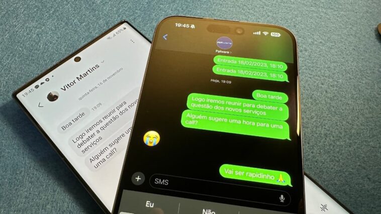 Apple annonce que la prise en charge de RCS arrivera sur iPhone l'année prochaine 1 Imagem iPhone que terá mensagens RCS no próximo ano