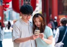 Imagem jovens da Coreia do Sul que usam agora mais iPhone 15