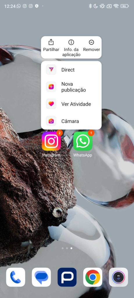 Applications de notifications Google Android 14