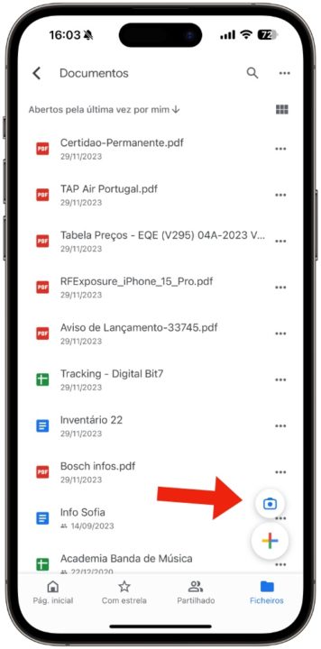 Application Image Application Google Drive pour iPhone et iPad.