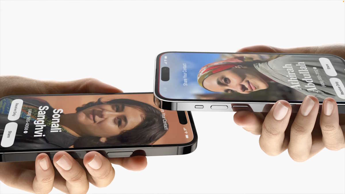 Pourquoi la fonctionnalité NameDrop de l'iPhone ne constitue pas un risque pour la sécurité