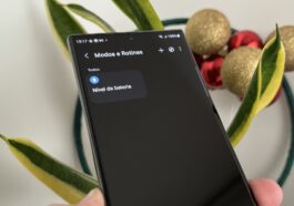 Imagem da opção Modos e Rotinas nos smartphone Samsung