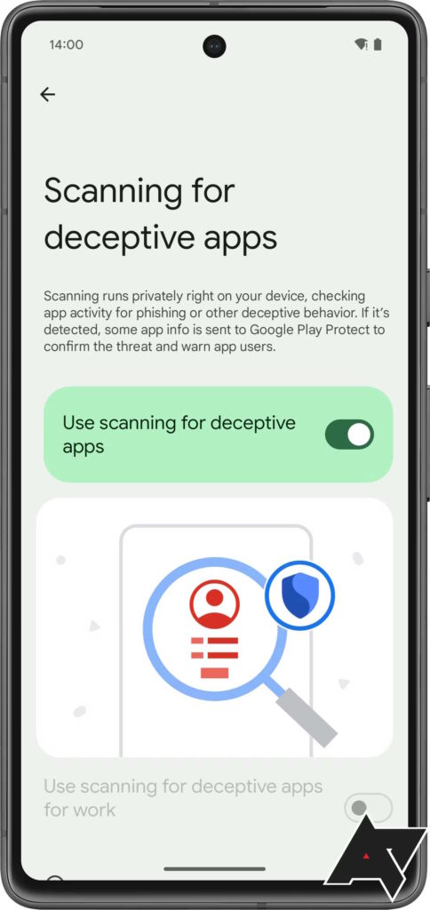 Sécurité des applications de phishing Android
