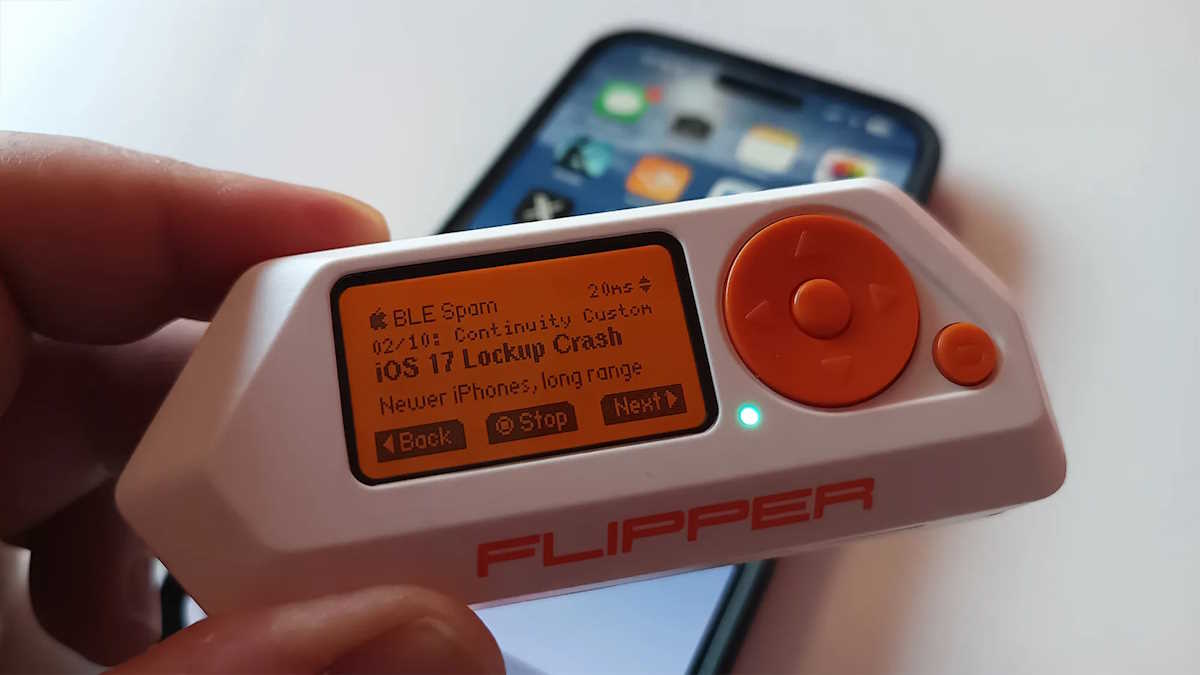 iOS iPhone Flipper Zero problemas Apple