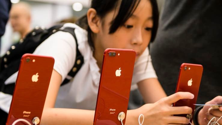 L'interdiction de l'iPhone d'Apple en Chine s'accentue 1 L'interdiction de l'iPhone d'Apple en Chine s'accentue