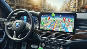 Google Maps Android Auto 3D novidade
