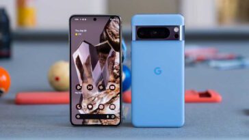 Google Pixel 8 Android 14 ecrã
