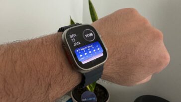 Imagem Apple Watch Ultra 2 com Avisos hápticos ativos