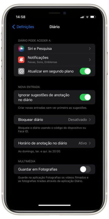 1705264807 728 Astuce Comment desactiver les suggestions de journal sur iPhone