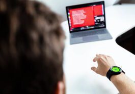 WoWMouse smartwatch rato Wear OS Doublepoint