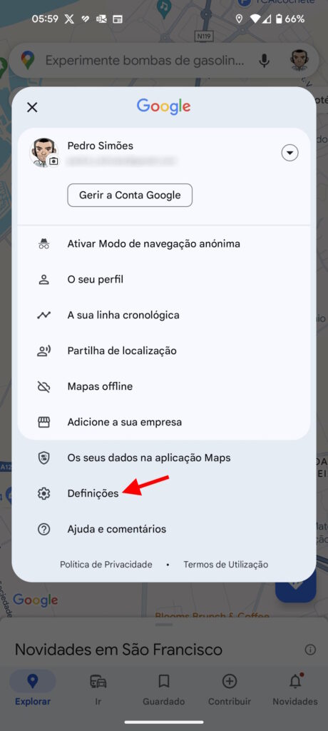 Gérer l'historique des données Google Maps