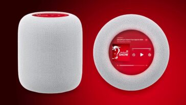 Ilustração HomePod 4.ª geração com ecrã