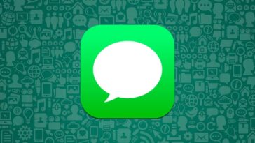 Ilustração iMessagem sobre WhatsApp