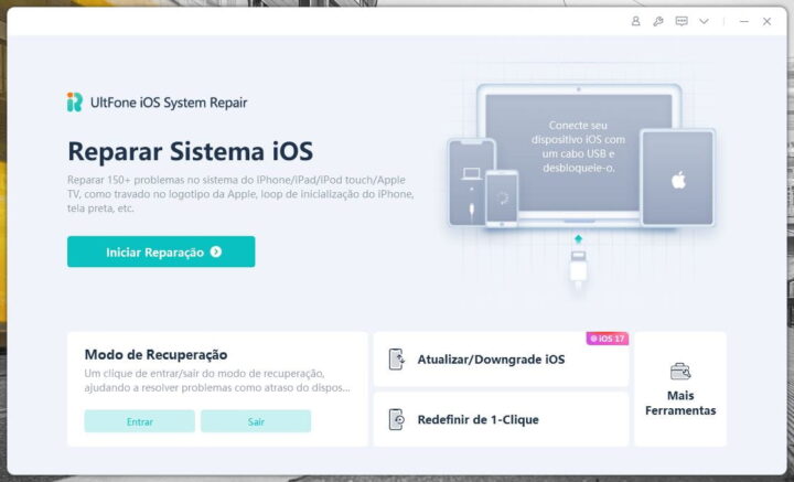 Votre iPhone est bloqué et ne s'allume plus ? Découvrez comment résoudre 5 Réparation UltFone iOS/iPhone