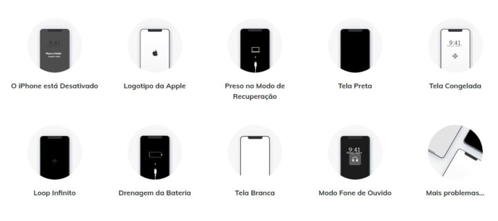 Votre iPhone est bloqué et ne s'allume plus ? Découvrez comment résoudre 3 Réparation du système UltFone iOS