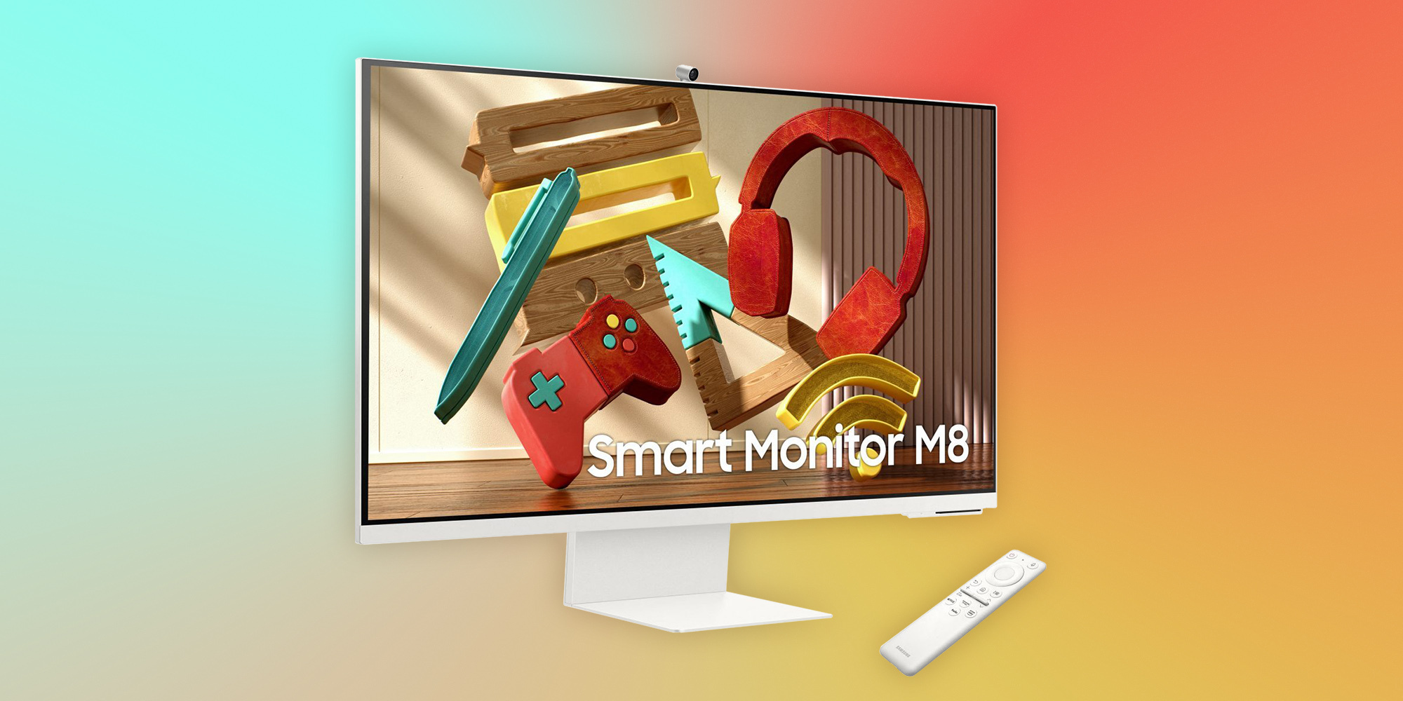 Samsung Smart Monitor M8 AirPlay, conception de type iMac
