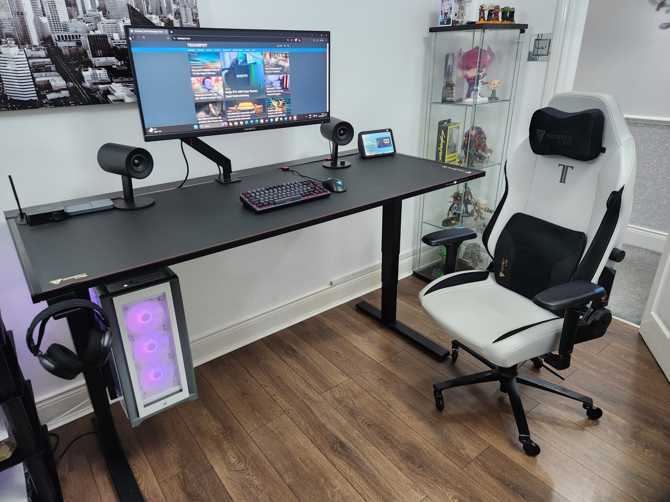 Examen de Secretlab Magnus Pro XL : un bureau assis-debout riche en fonctionnalités 45 Examen de Secretlab Magnus Pro XL : un bureau assis-debout riche en fonctionnalités