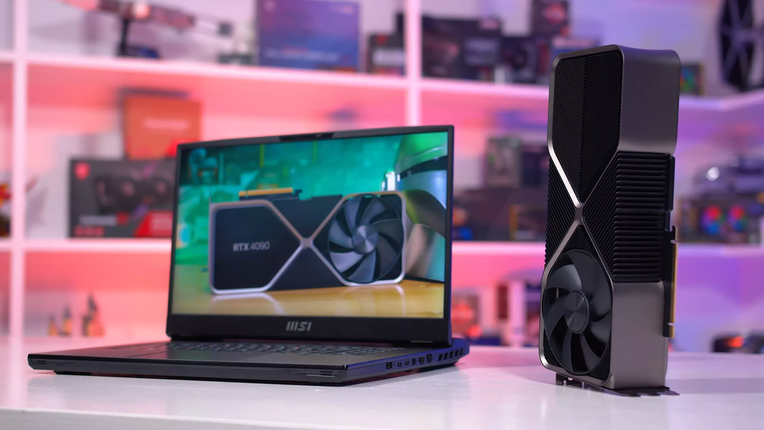 1708021222 25 GPU NVIDIA GeForce RTX 4090 pour ordinateur de bureau et