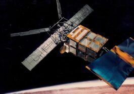 A satellite weighing as much as a large car makes an uncontrolled return to Earth tomorrow, but don