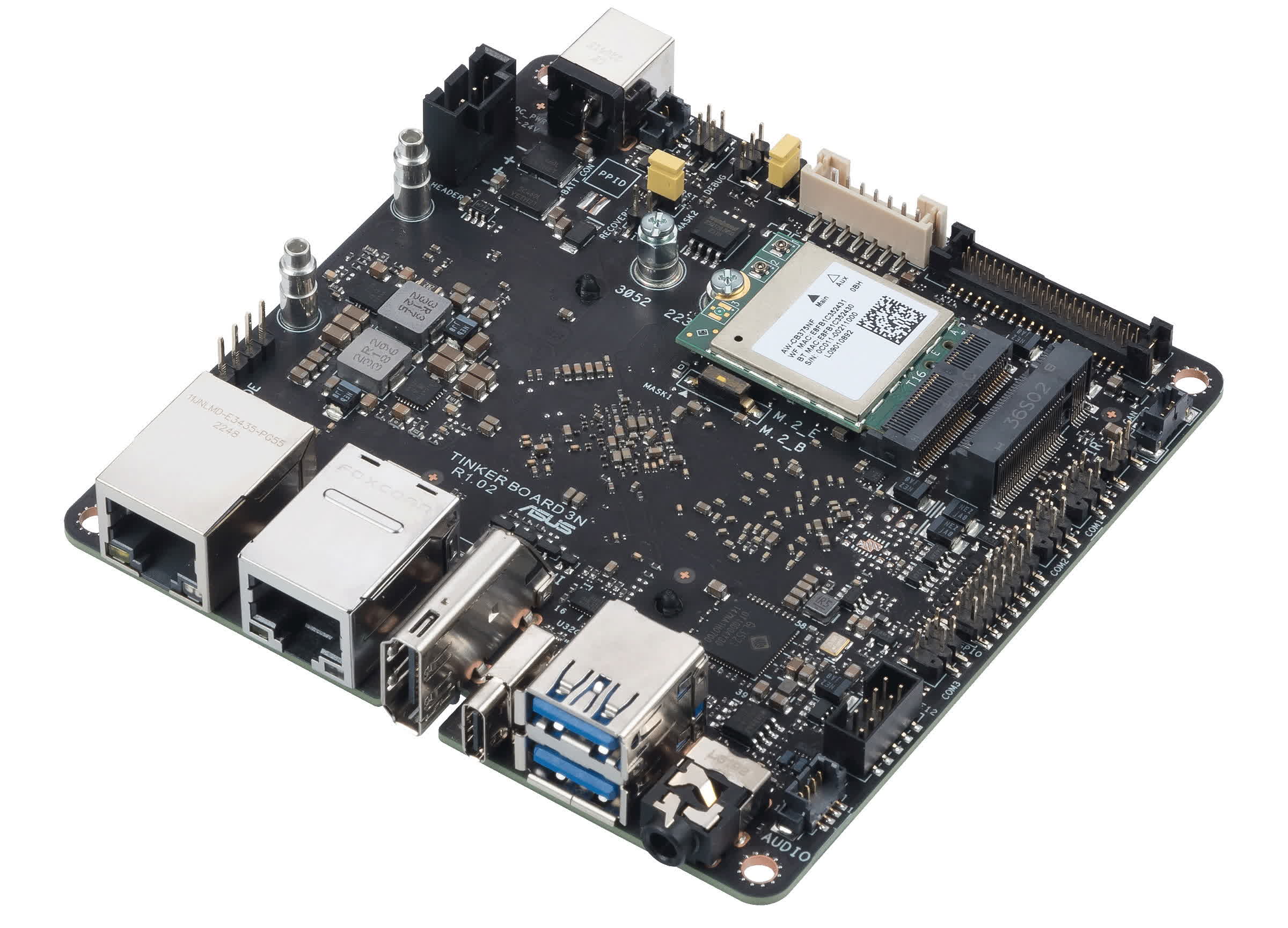 Asus expands its single-board computer line with new Tinker Board 3N models