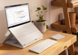 Le nouveau Casa Pop Up Desk de Logitech comprend un clavier Bluetooth, un trackpad et un support pliable pour MacBook