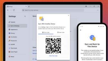 DuckDuckGo : synchronisez les mots de passe et les favoris sur tous les appareils ;  aucun compte n'est nécessaire