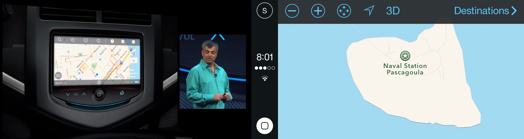 1709304032 647 Avant CarPlay Apple avait presente en avant premiere iOS dans la