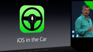 Avant CarPlay, Apple avait présenté en avant-première « iOS dans la voiture » ​​avec un design très différent