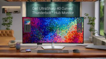 Dell dévoile un moniteur Hub Thunderbolt incurvé UltraSharp 5K de 40 pouces avec rafraîchissement de 120 Hz [U: Now available]