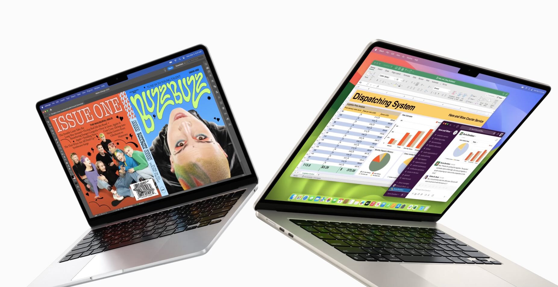 Écran M3 MacBook Air contre M2