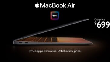 Walmart commence à vendre le Mac pour la première fois : MacBook Air M1 pour 699 $ [Updated]