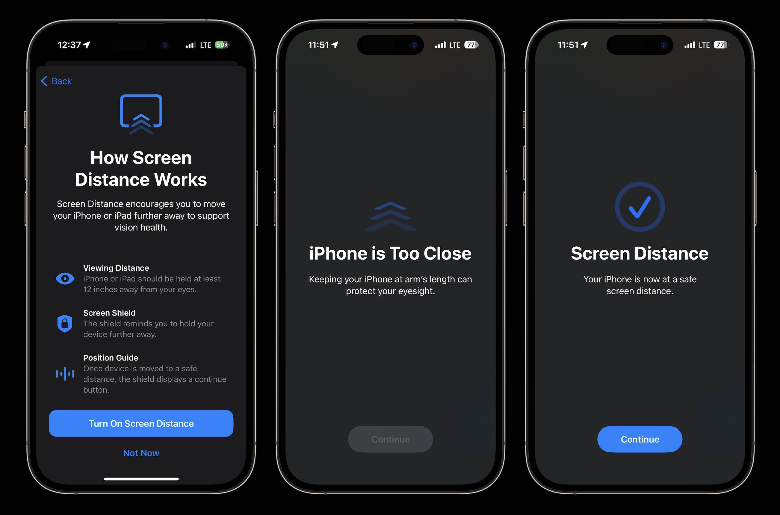 iPhone Screen Distance protège vos yeux, voici comment cela fonctionne 3 utiliser la distance d'écran de l'iPhone 2