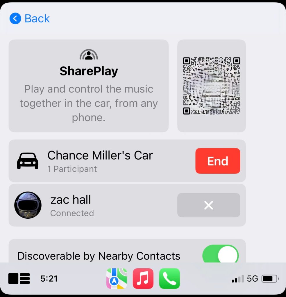 1711674005 722 Pratique Comment utiliser SharePlay dans CarPlay avec Apple Music