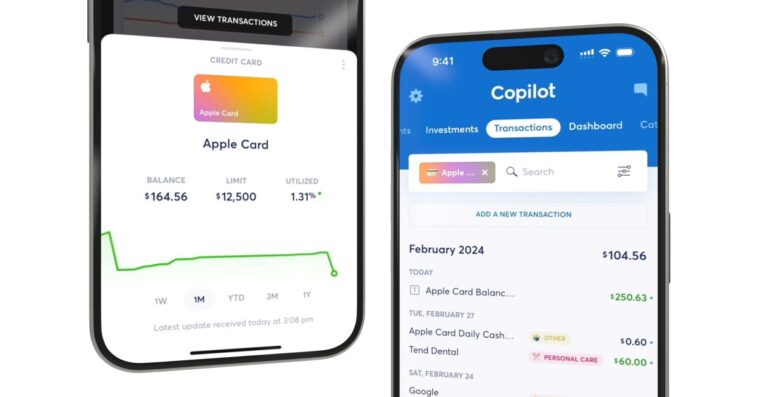 Comment Copilot rend la budgétisation encore plus facile grâce à la nouvelle intégration Apple Card, Cash et Savings 1 Comment Copilot rend la budgétisation encore plus facile grâce à la nouvelle intégration Apple Card, Cash et Savings