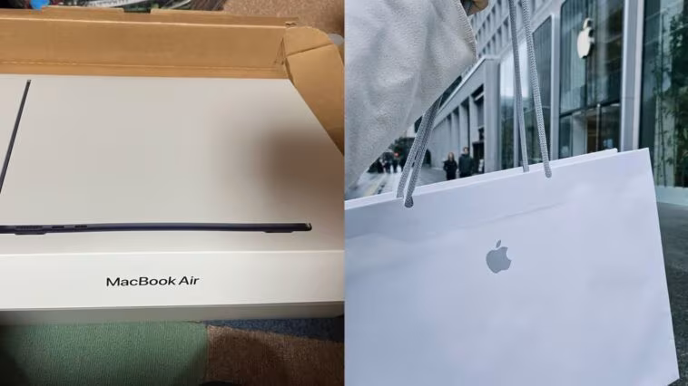Les premières commandes de MacBook Air M3 arrivent désormais chez les clients du monde entier