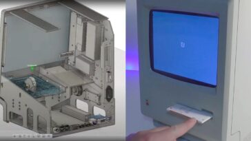 Macintosh Plus imprimé en 3D créé avec « une attention aux détails semblable à celle de Steve Jobs »