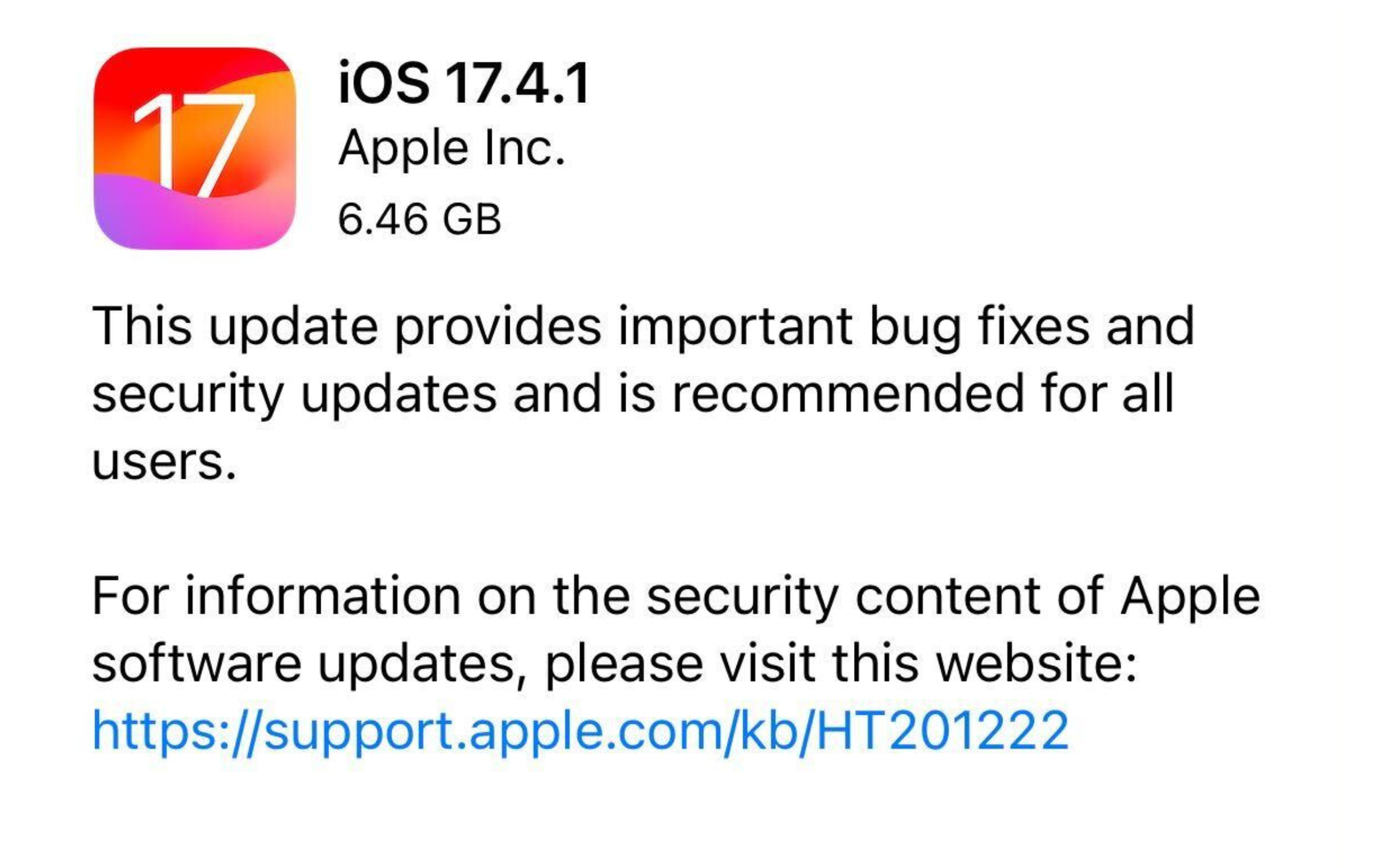 Security Bite : voici pourquoi Apple est vague avec les détails d'iOS 17.4.1 3 Security Bite voici pourquoi Apple est vague avec les details