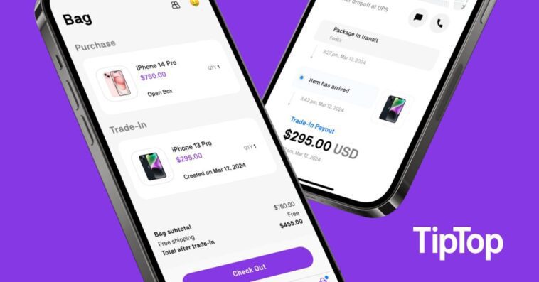 TipTop one-up Apple Trade In avec une nouvelle fonctionnalité d'achat/vente unifiée 1 TipTop one-up Apple Trade In avec une nouvelle fonctionnalité d'achat/vente unifiée