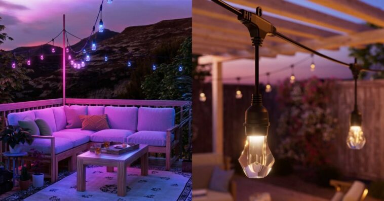 Nanoleaf veut améliorer votre terrasse avec sa guirlande lumineuse extérieure Matter LED 1 Nanoleaf veut améliorer votre terrasse avec sa guirlande lumineuse extérieure Matter LED