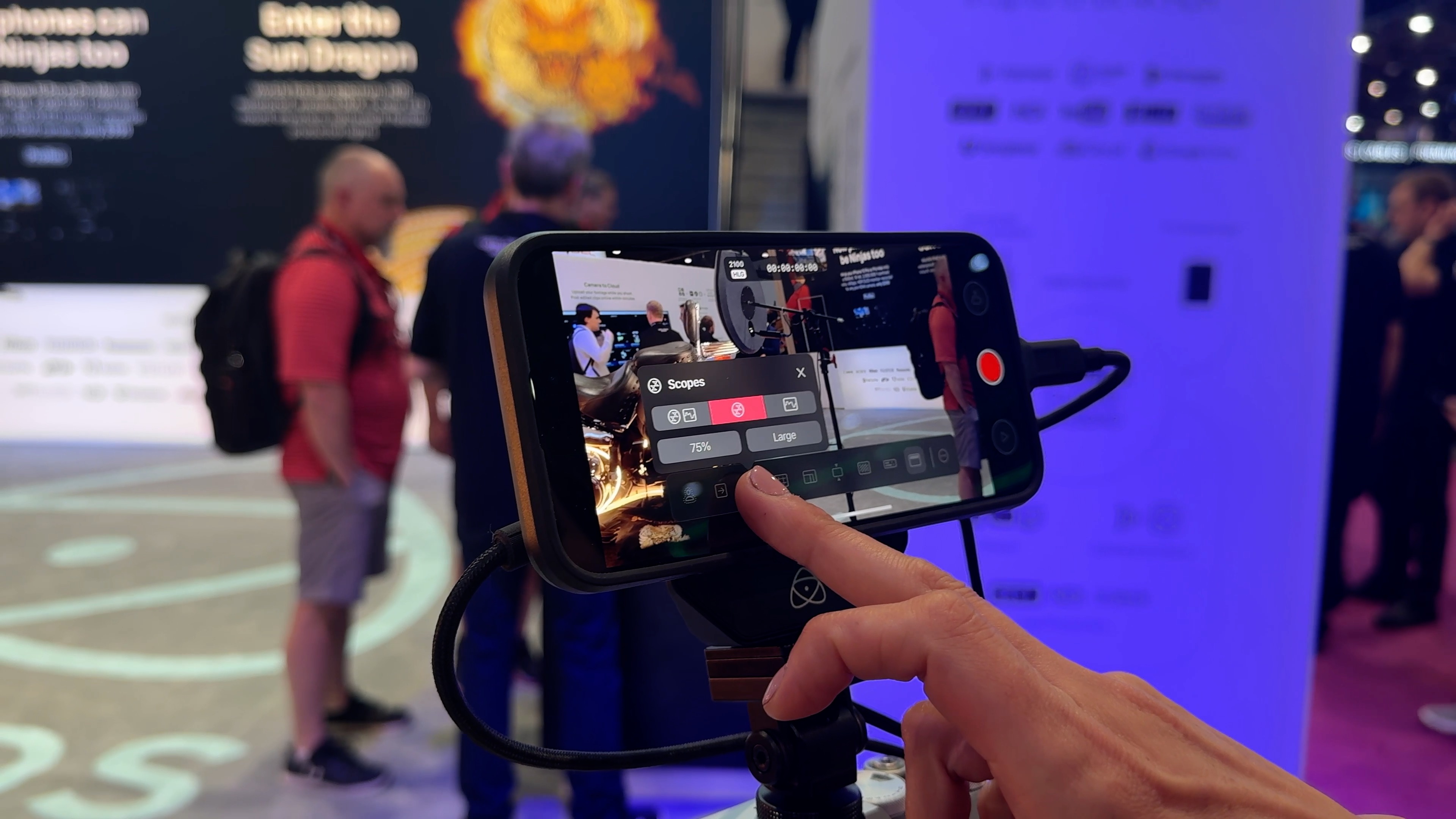 Atomos Ninja Téléphone NAB 2024