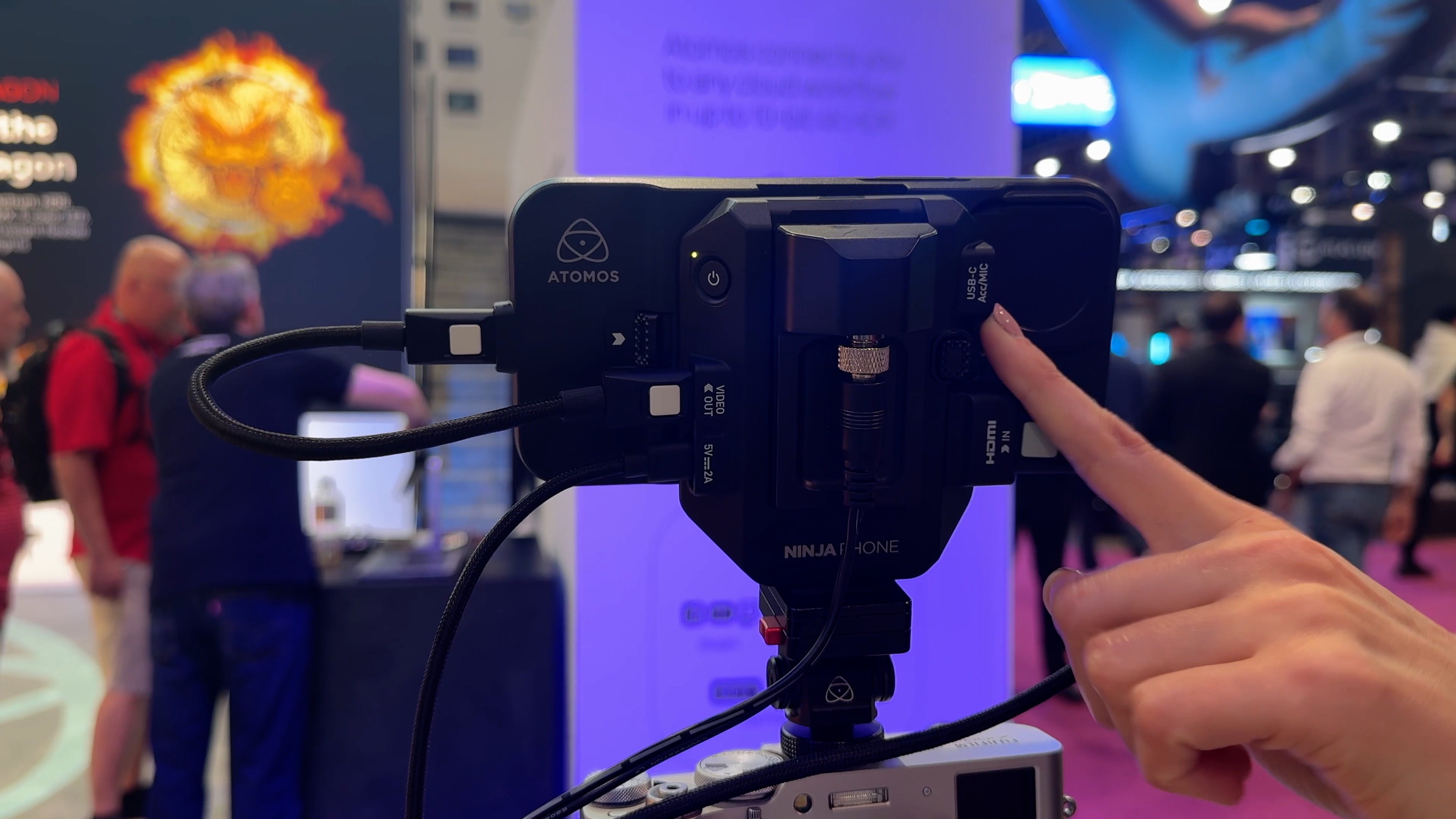 Atomos Ninja Téléphone arrière