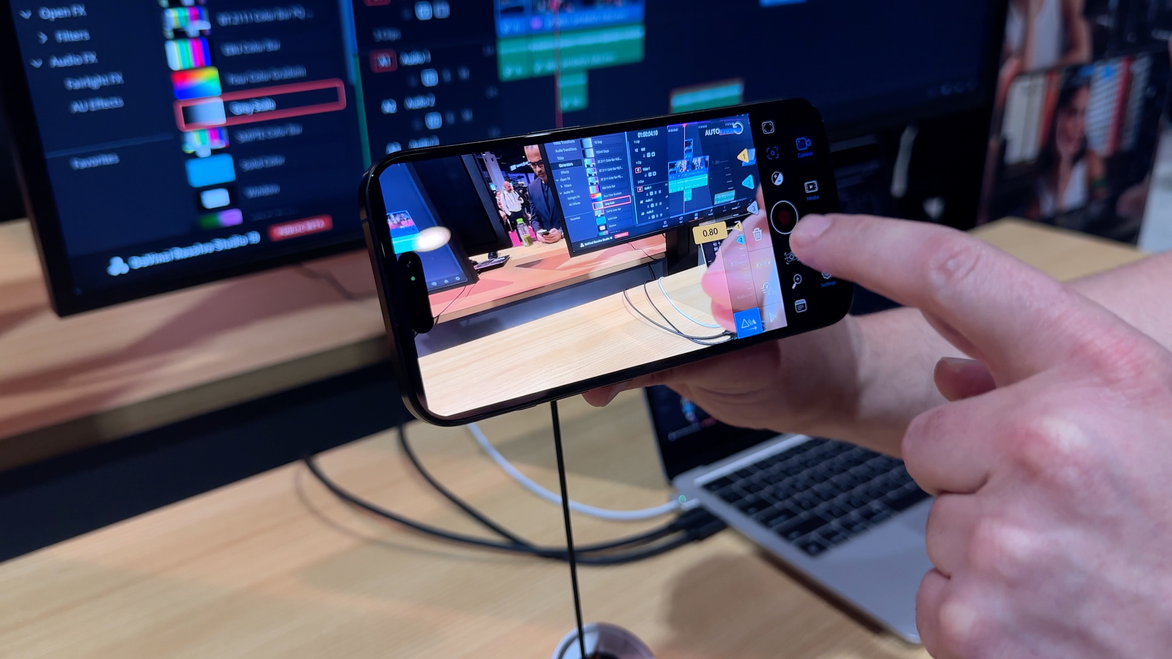 Application Caméra Blackmagic