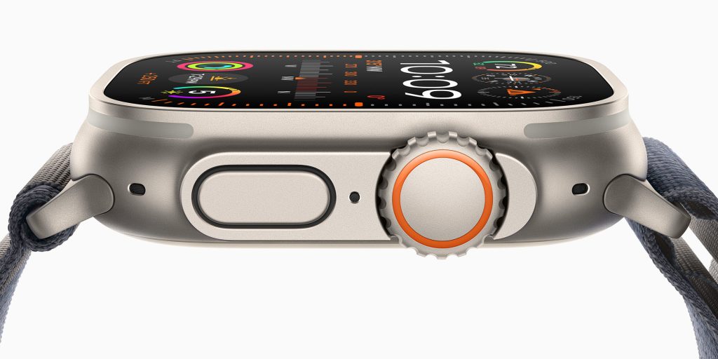 MacBook Air M3 15 pouces désormais à 125 $ de réduction, Apple Watch Ultra 2 à 749 $, plus 2 Modèles Apple Watch 2023 | Gros plan du modèle Ultra 2