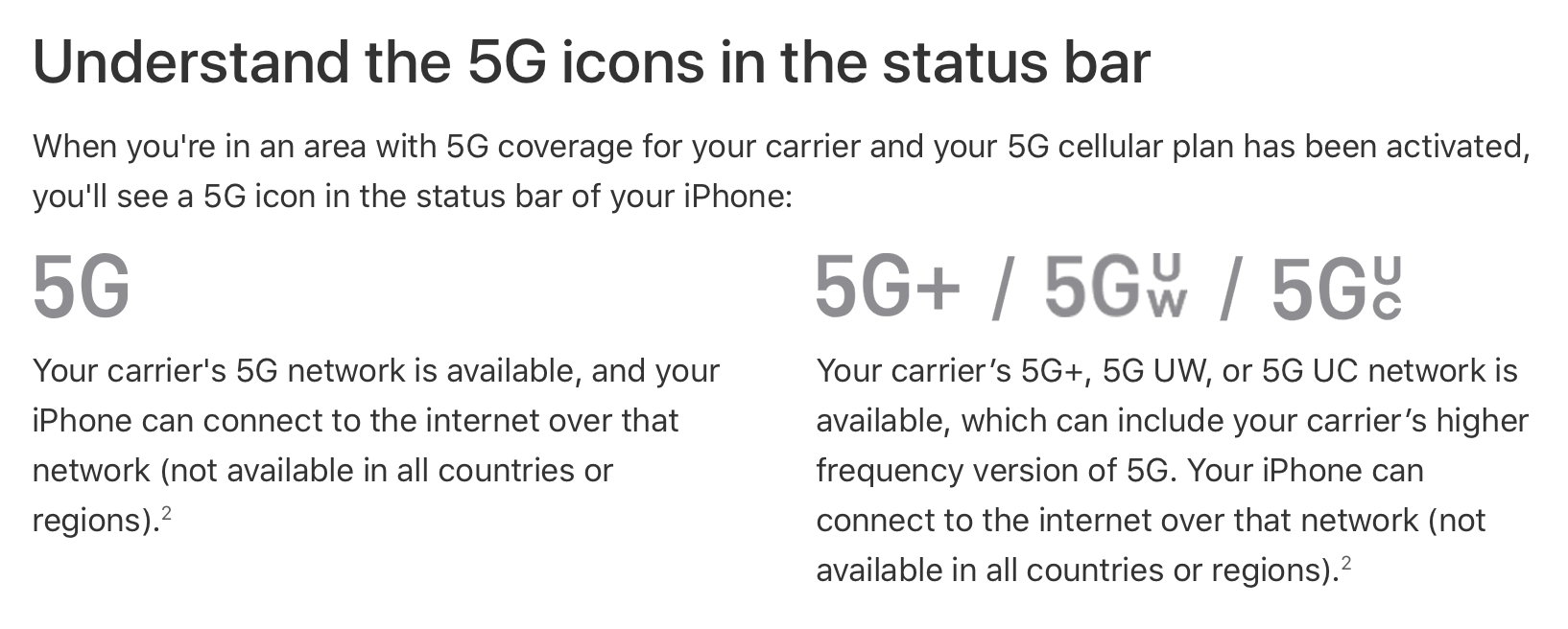 iPhone Comment modifier vos parametres 5G pour une meilleure